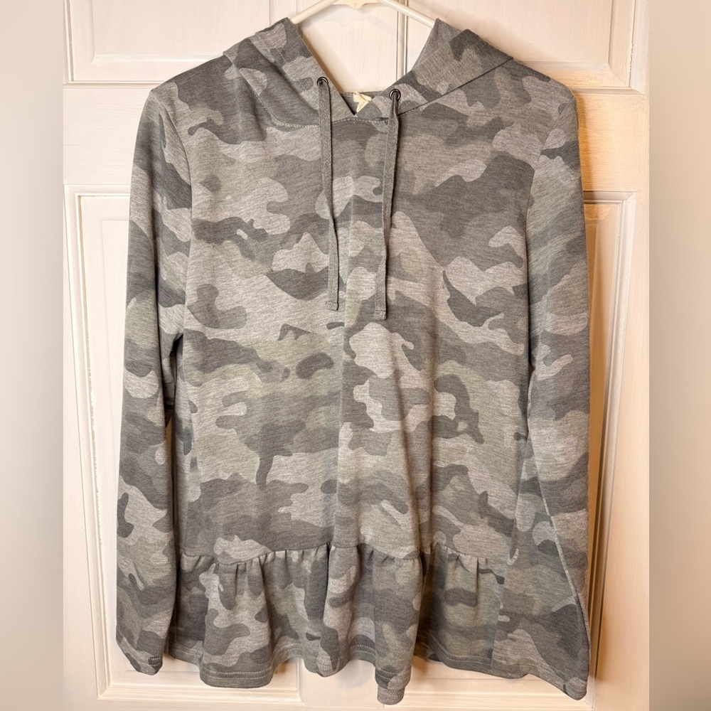 Jane and Delancey Camouflage Hoodie